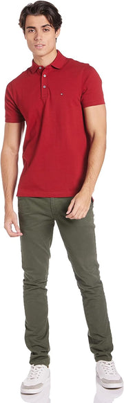 Tommy Hilfiger Mens 1985 Slim Polo Shirt (pack of 1)