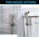Handheld Bidet Sprayer for Toilet, Jet Sprayer for Toilet Cloth Diaper Sprayer Set, Bathroom Stainless Steel Spray for Personal Hygiene, Adjustable Muslim Shower Bidets for Existing Toilets (2 Pcs)
