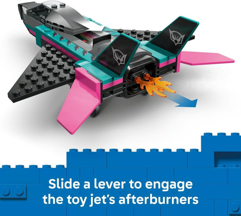 City Jet vs. Car 60489 Building Toy, Plane, Supercar plus Pilot & Driver Minifigures, Play Set, Gift for 6+ Year Old Boys & Girls, 259 Pieces