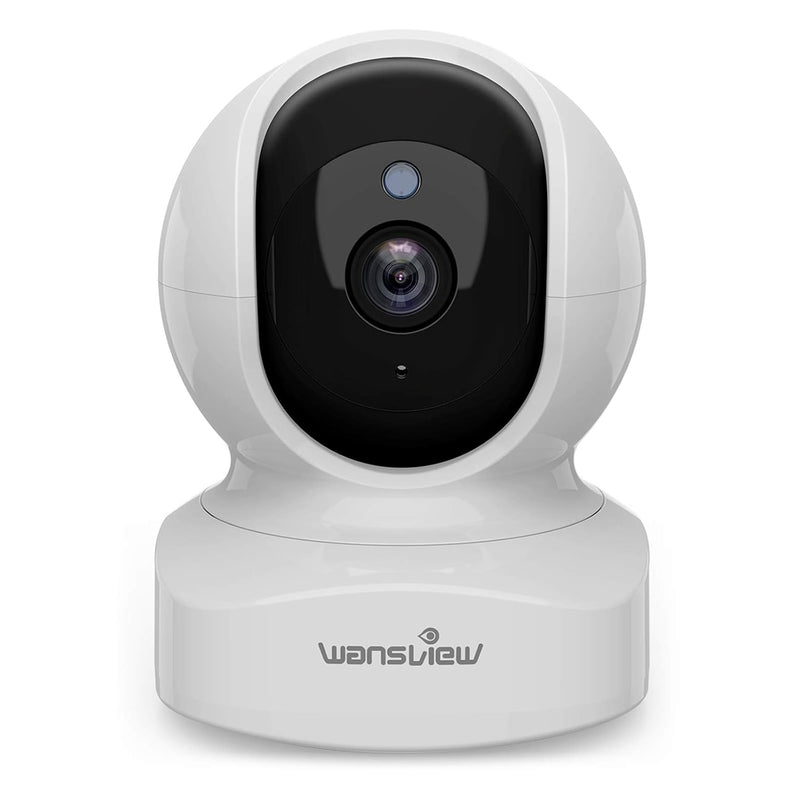 wansview Security Indoor Pet Camera, 2K Dog Camera with APP, WiFi CCTV Camera House Security for Baby Monitor, Real-time Alert 2-Way Audio Night Vision Pan/Tilt, SD Card Storage, Works with Alexa Q5