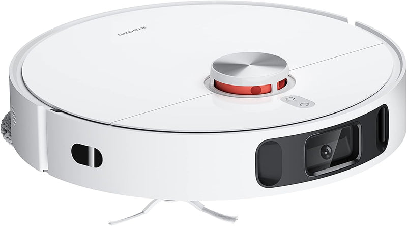 Xiaomi Robot Vacuum X10+ with Smart Cleaning all-in-one Station S-Cross AI Advanced 3D obstacle recognition 4000Pa powerful Suction high speed rotation, 3 water volume settings - White