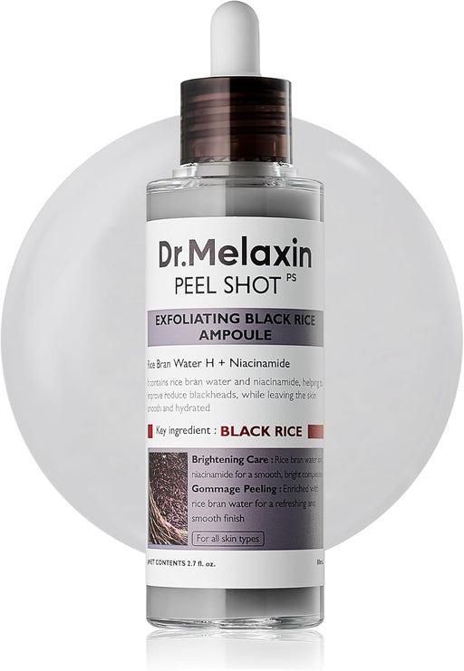 Peel Shot Exfoliating Black Rice Ampoule 80ml - Black Rice