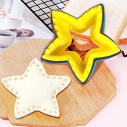 FineGood 32 Pcs Sandwich Cutter Set, Sandwich Cutter and Sealer Cookie Cutters Vegetable Fruit Cutters Shapes for Kids with Food Picks Brush