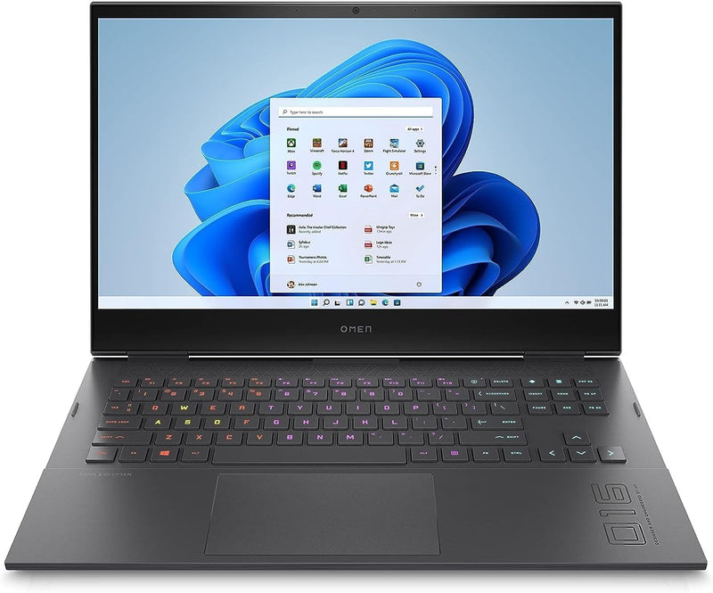 Omen Gaming Laptop 16-C0009Ne, 16.1" Fhd, Amd Ryzen 7 Processor, 16Gb Ram, 1Tb Ssd, 8Gb Radeon Rx 6600M, Windows 10, En-Ar Kb, Silver - Manufacturer Warranty Ryzen 7 | 16 gb |1TB