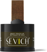 Sevich Hairline Powder - Root Touch Up Instantly Hair Color for Thinning Gray Coverage - Bald Spot Concealing Hair Powder for Women & Men - 48Hour Waterproof & Sweatproof - Dark Brown - 4g med brown