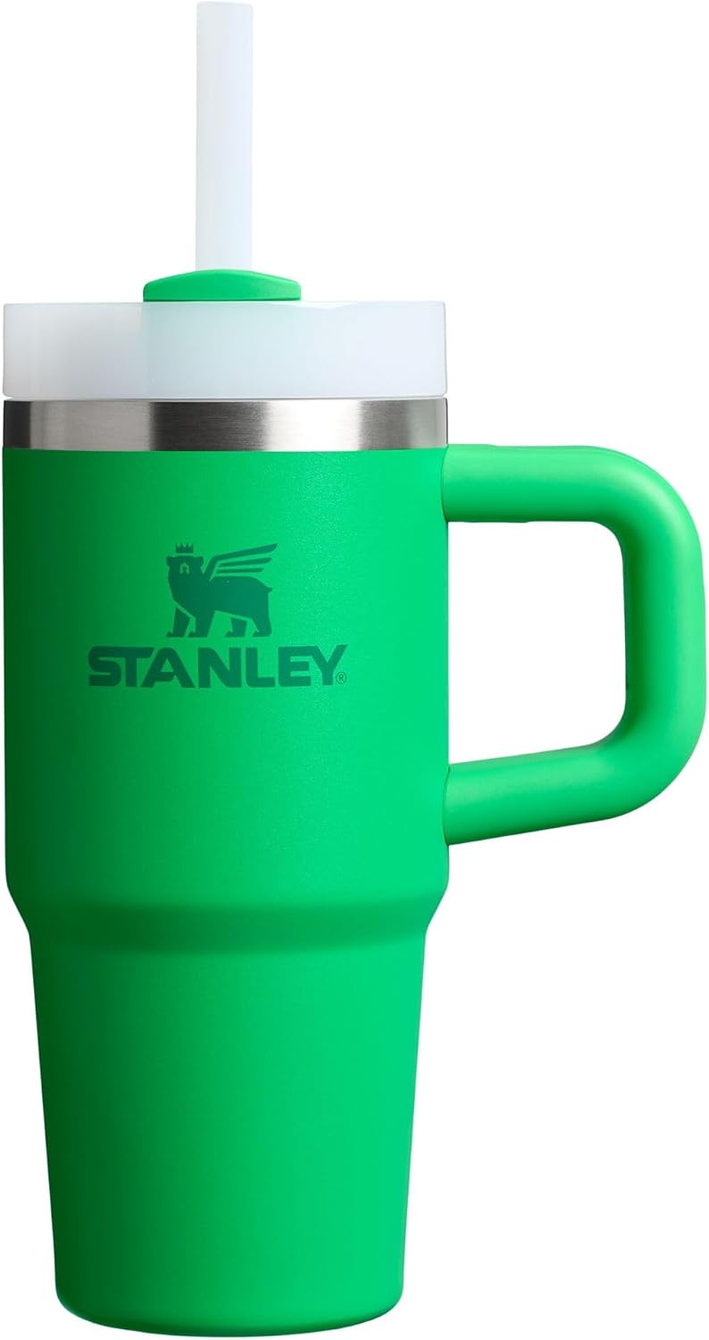 Stanley Quencher H2.0 Tumbler with Handle & Straw 30 oz | Twist On 3-Way Lid | Cupholder Compatible for Travel | Insulated Stainless Steel Cup | BPA-Free | Cherry Blossom