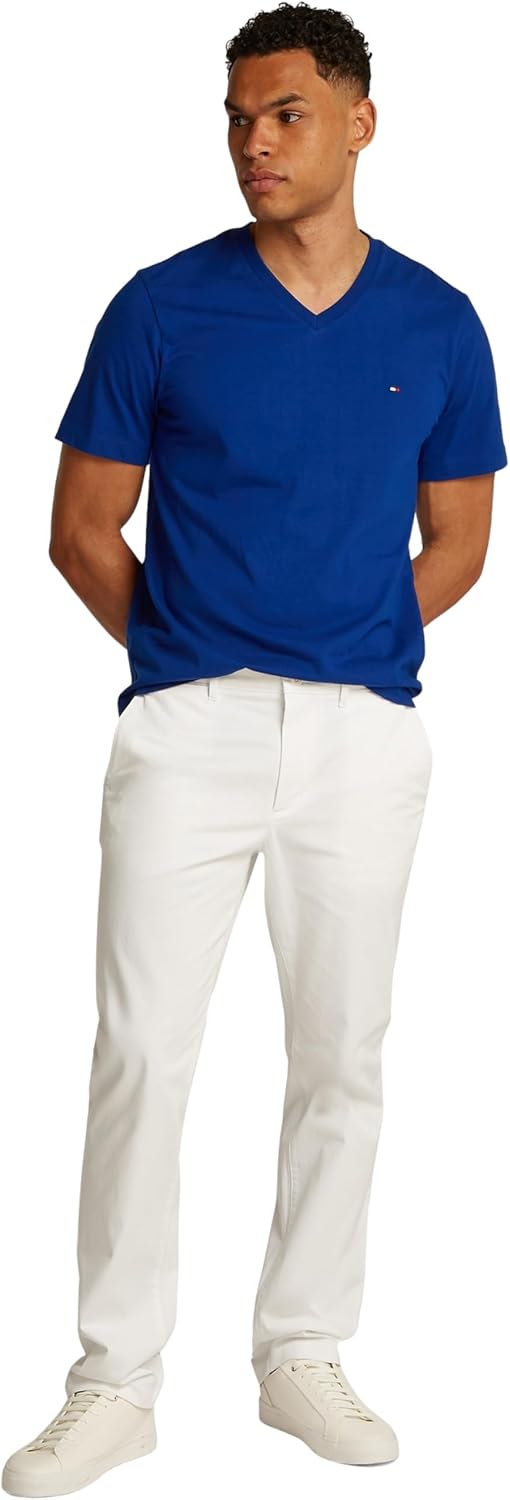 Tommy Hilfiger Mens Core Tommy Flag Logo Tee T-Shirt