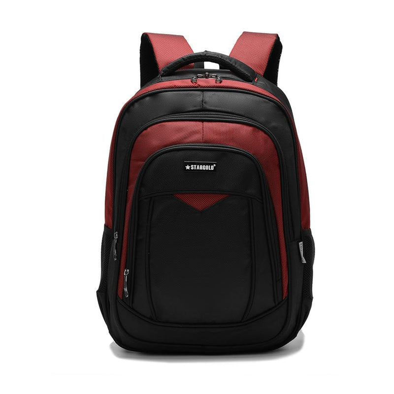 STARGOLD Polyester Fabric Laptop Backpack For Girls And Boys With Adjustable Strap School Bag 19.5 Inch