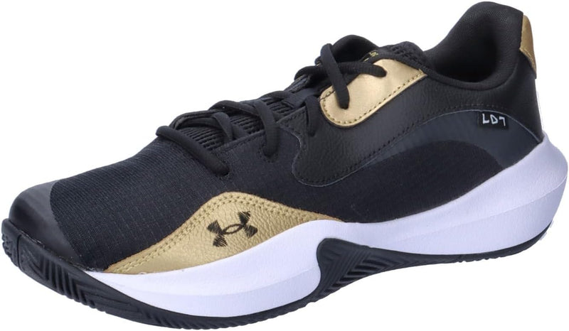 Lockdown 7 Low Top Sneakers unisex adult Shoes - (001) Black/Metallic Gold/Black