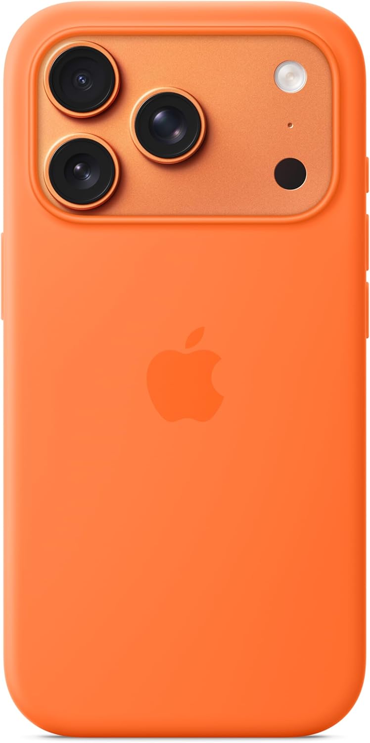 Apple iPhone 17 Pro Clear Case with MagSafe - Orange