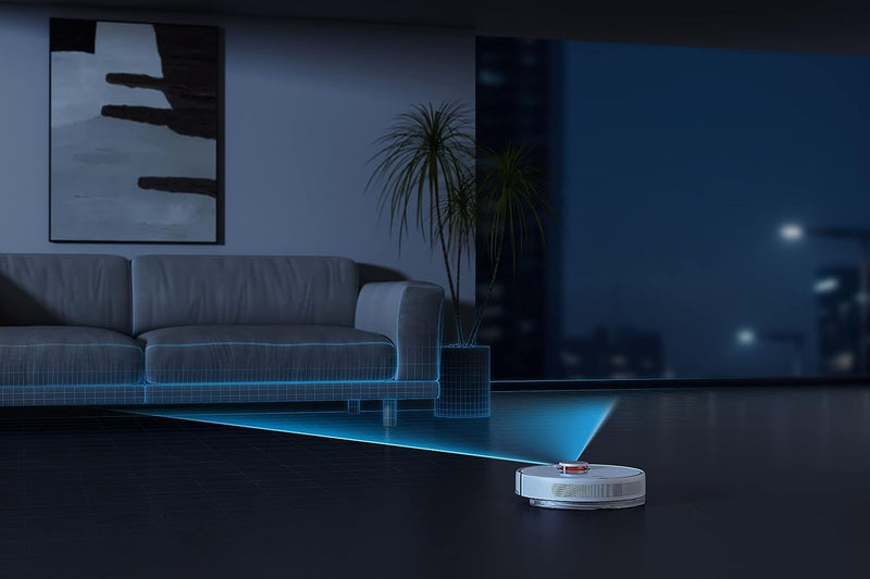 Xiaomi Robot Vacuum X10, 4000Pa Suction, LDS Laser Navigation, 5200mAh Battery (180 min Runtime), Automatic Dust Collection Station, 2in1 Vacuum & Mop, App & Voice Control