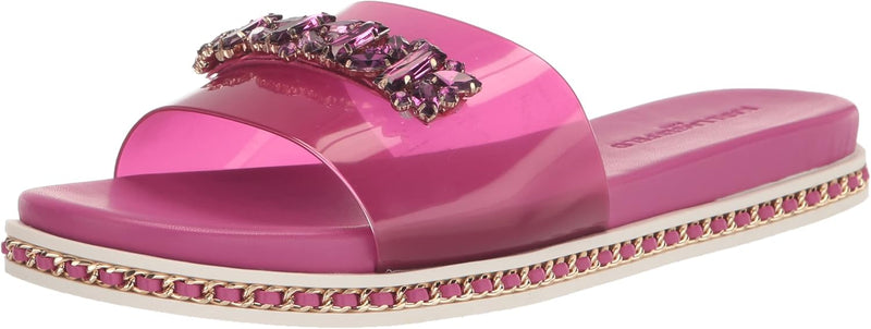 Paris Women's Bijou Fashion Slide Sandal - Orchid