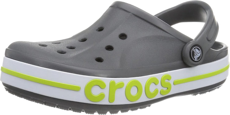 Unisex Adult 205089-4JO Bayaband Clog - Slate Grey/Lime Punch