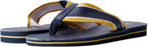 Vintage Bolt Flip-Flop - Navy/Gold