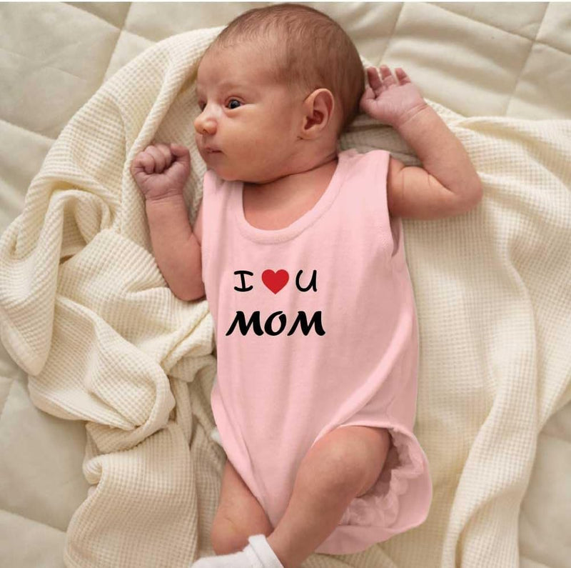Pack of 2 Unisex Baby Romper with Mama and Papa Printed Design for Newborns,Infants, Toddlers Sleeveless Jumpsuit Snap Closure for Easy Diaper Changes Ideal for Baby Shower