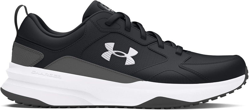 Charged Edge mens Sneaker - (003) Black/Castlerock/White
