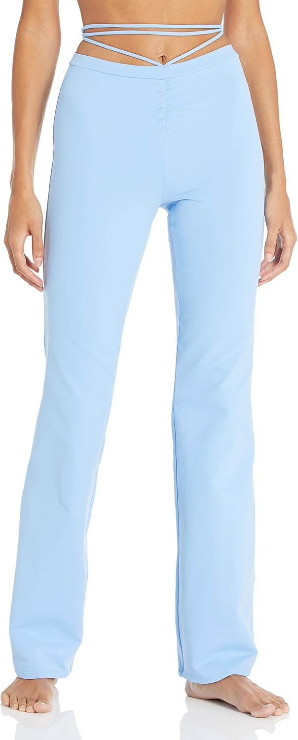 Alo Yoga womens Ab High Waist Cinch Flare Legging Leggings