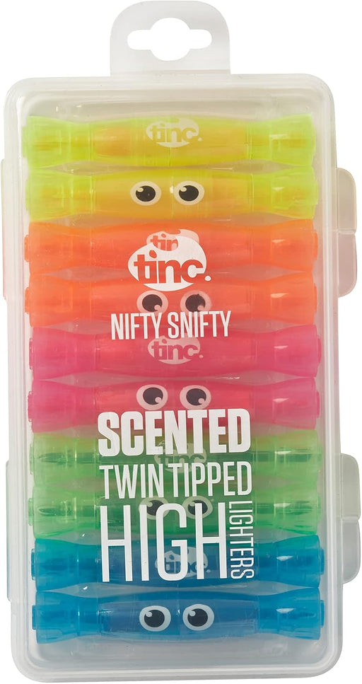 Nifty Snifty Highlighter Multicolored Set of 10 Birthday Giveaways for Kids Cute stuff Party Favors for Kids School Supplies Gifts for Girls and Boys Cute Stationary Gifts