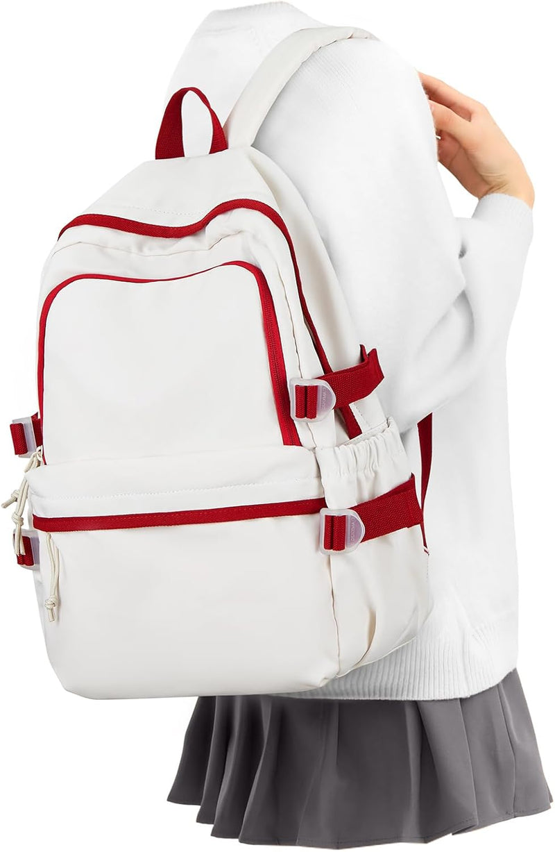VECAVE Lightweight Casual Laptop Backpack Purse for Women,Travel Backpack with laptop compartment