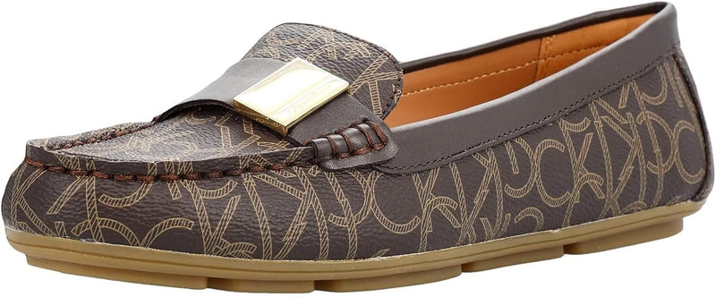 Lisa Womens Loafer Flat - Brown 913