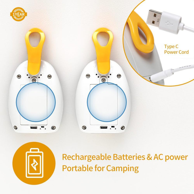 TimeFlys Audio Baby Monitor Paladin Upgrade Version Portable Rechargeable Extra Long Range up to 2000 Feet Night Light Crystal Clear Sound Camping