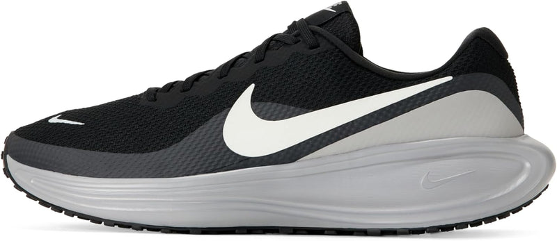 Mens Nike Revolution 8 Laced Shoes - BLACK/SUMMIT WHITE-ANTHRACITE-LT SMOKE G