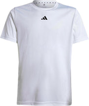 Unisex Kids Train Essentials Logo Regular Fit T-shirt Junior T-Shirt - WHITE/BLACK