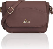 womens Broxa Flap Over Sling Bag Sling Bag - Brown