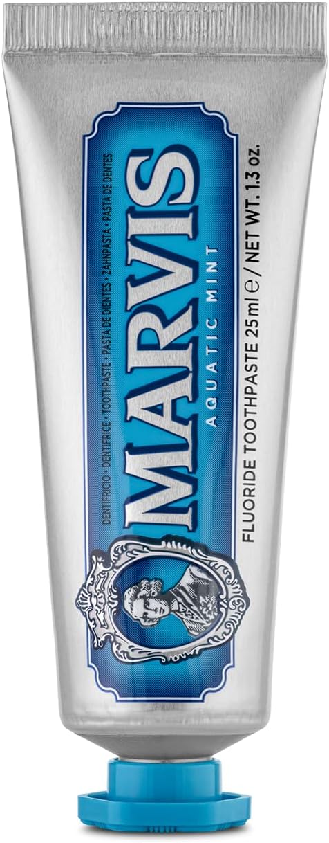 Marvis Smokers Whitening Toothpaste, Mint, 85ml, Promotes the Natural Whitening of the Teeth, Plaque Removal Toothpaste, Long-Lasting Freshness
