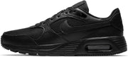 Nike Air Max Mns mens LACED SHOES - Black/Black-Black