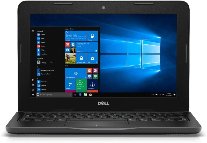 Dell (Refurbished) Latitude 3190 Laptop PC 11.6 inch Intel Pentium Silver N5030 Processor, 4GB Ram, 256GB SSD, Webcam, HDMI, Windows 10 Pro