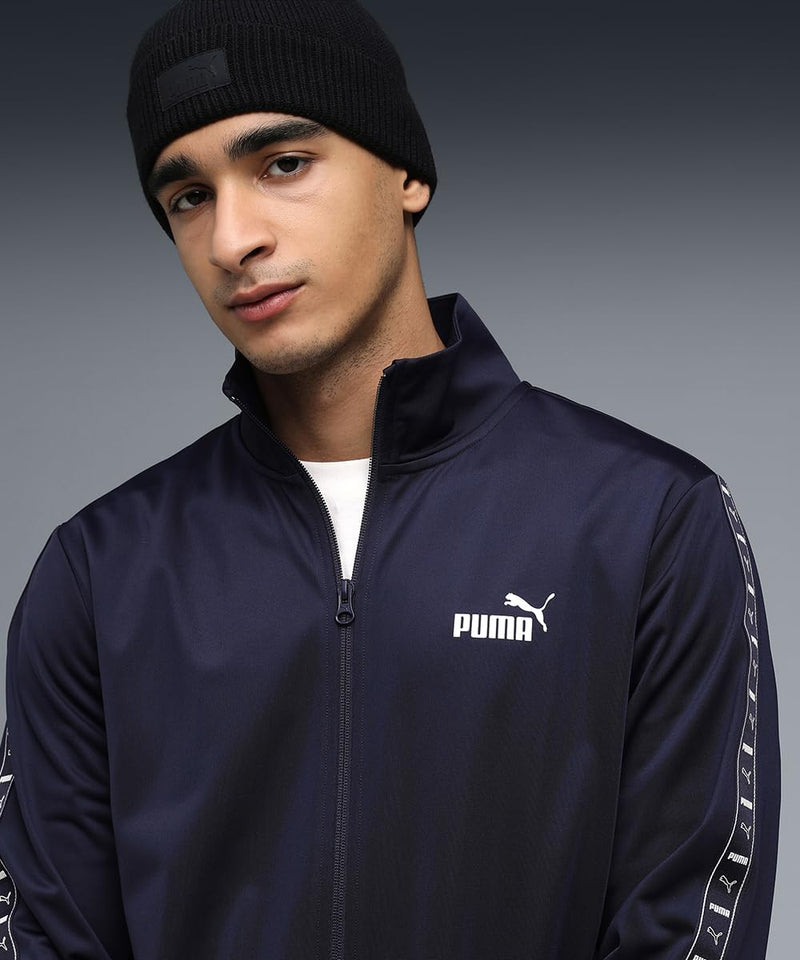 Men's Poly Tape Suit New Navy,L
