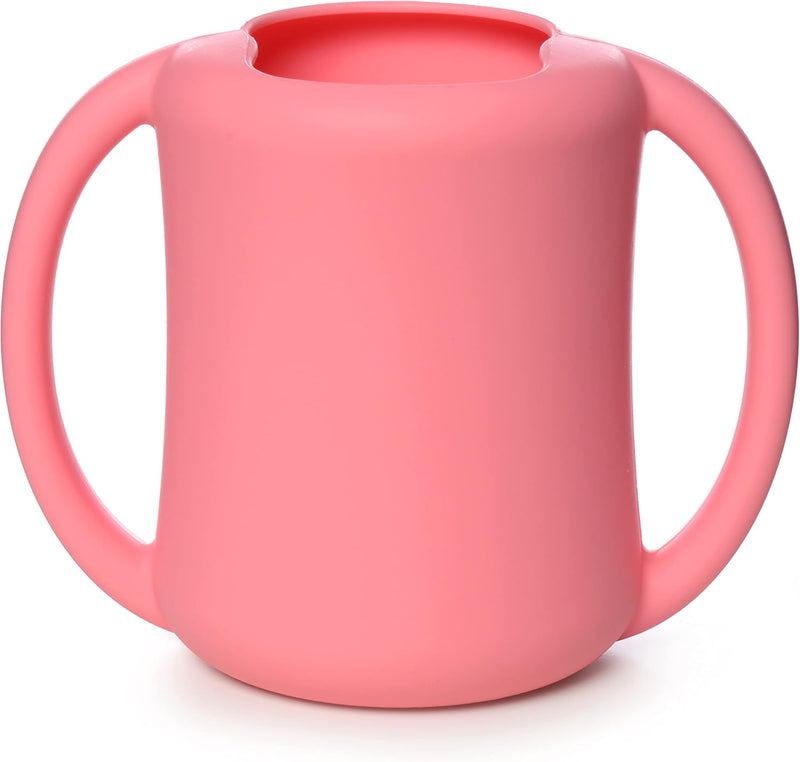 PrimaStella Unbreakable Silicone Baby and Toddler Training Cup (Periwinkle)