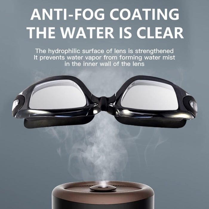 ECVV Professional Anti Fog Swim Goggle No Leaking UV Protection Wide View Swimming Goggles For Women Men Adult Youth Kids