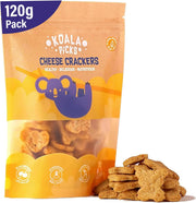 Koala Picks 120g Cheese Crackers - Healthy Baked Kids Lunchbox Snack - 120g Pack