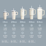STANLEY Quencher H2.O FlowState™ Tumbler 30oz Frost