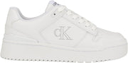 Calvin Klein Women's ASHIER Sneaker White 140 10, 40 EU