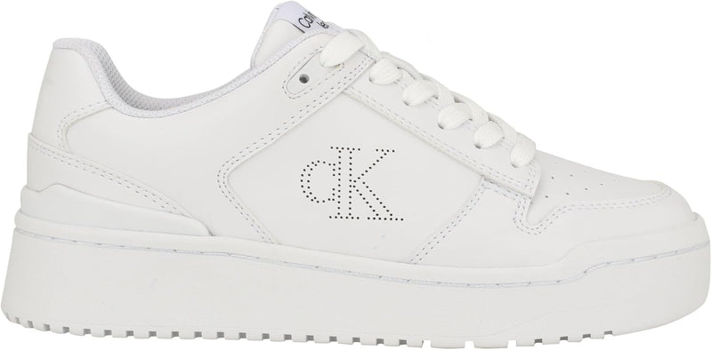Calvin Klein Women's ASHIER Sneaker White 140 10, 40 EU