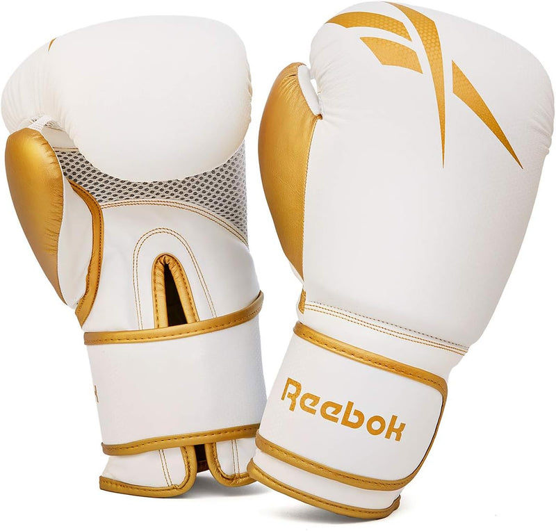 Unisex Adult 14Oz Boxing Gloves - White, One Size