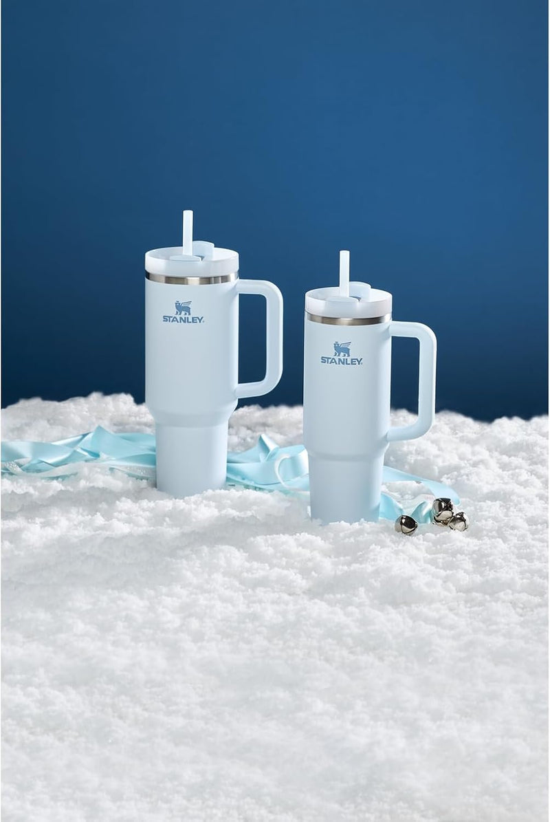 Stanley Quencher H2.0 Tumbler with Handle & Straw 40 oz | Twist On 3-Way Lid | Cupholder Compatible for Travel | Insulated Stainless Steel Cup | BPA-Free | Seafoam