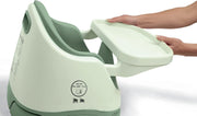 Mamas & Papas Baby Bug Booster Seat for Dining, Detachable Tray, Harness, Adjustable Seat and Non-Slip Feet - Pebble Grey