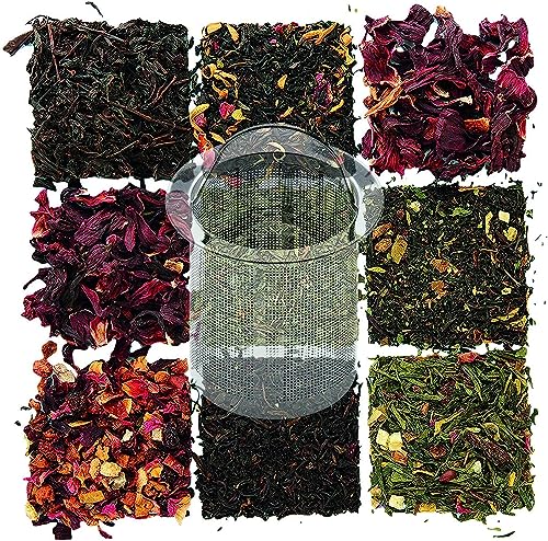 Easyworkz Stainless Steel Teapot with Removeable Infuser 800 ml Stovetop Tea Maker for Fruit Herbal and Infusion Tea