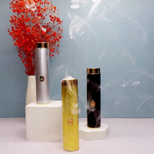 Bakhoor BoSidin - Portable USB Incense Burner Aromatherapy Machine – X001 (X001-G)