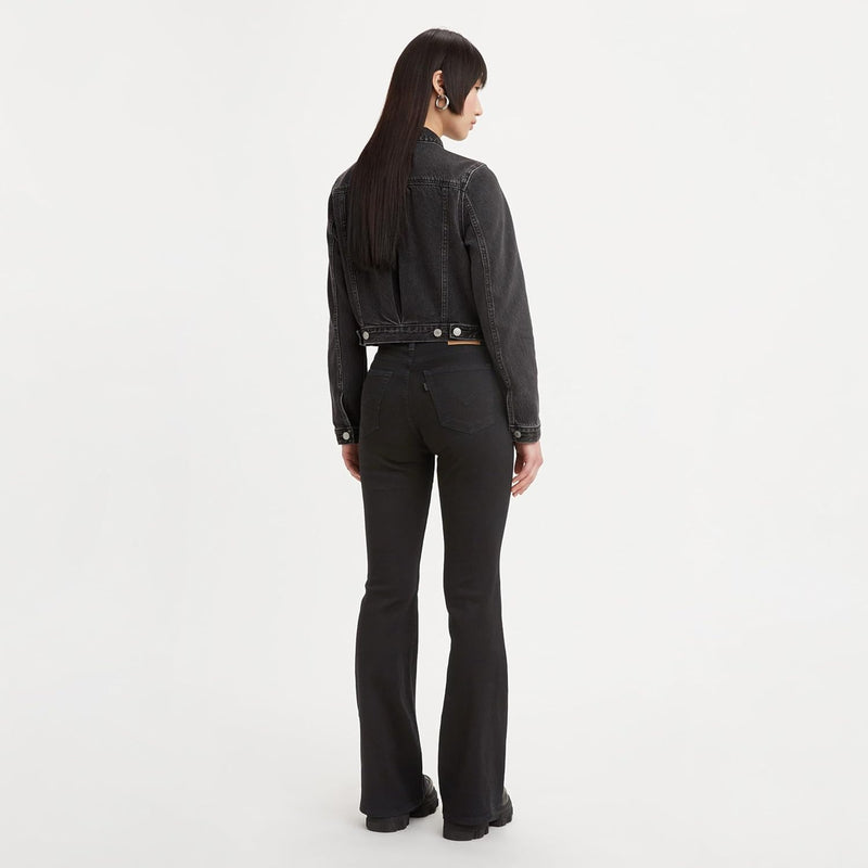 Levi's Women's 726 Hr Flare Washed Black Tide Jeans (pack of 1)