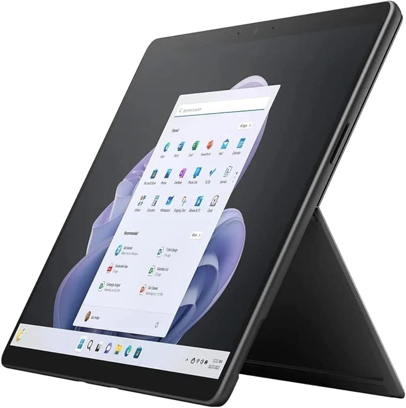 Microsoft Surface Pro 9 with 2880 X 1920 (267 PPI) PixelSense Display, Intel Core i7-1255U, Integrated graphics, 16GB RAM, 1TB SSD, Windows 11, Platinum - [QKI-00008] Device Only - Silver
