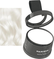 Hairline Shadow Powder, Hair Powder with Mirror for Women and Men, Instantly Hair Root Touch Up Hair Color, Long Lasting Coverage, Travel Design (31White) - 31#White