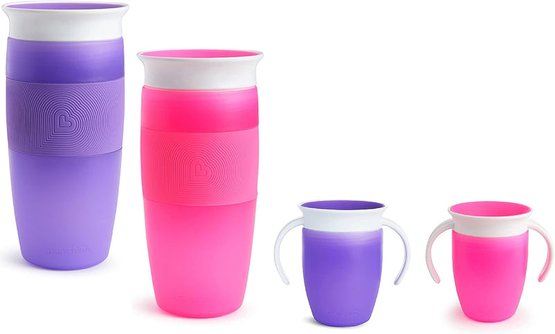 Munchkin 7oz Miracle® 360° Trainer Cup - 2pk (Blue/Green)