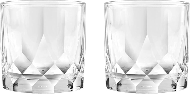 Ocean Connexion Double Rock Glass, Clear, 350 ml, Pack of 6, P02807 - 2