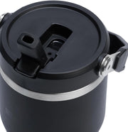 Ice Flow GO 600ml/20oz Flip Straw Wtr Btl Black 2.0