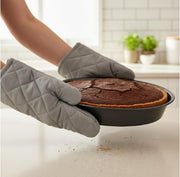 Non-Stick Round Cake Pan 24cm with Lock Baking Pan Leakproof Oven Bakeware for Cakes, Cheesecakes & Desserts